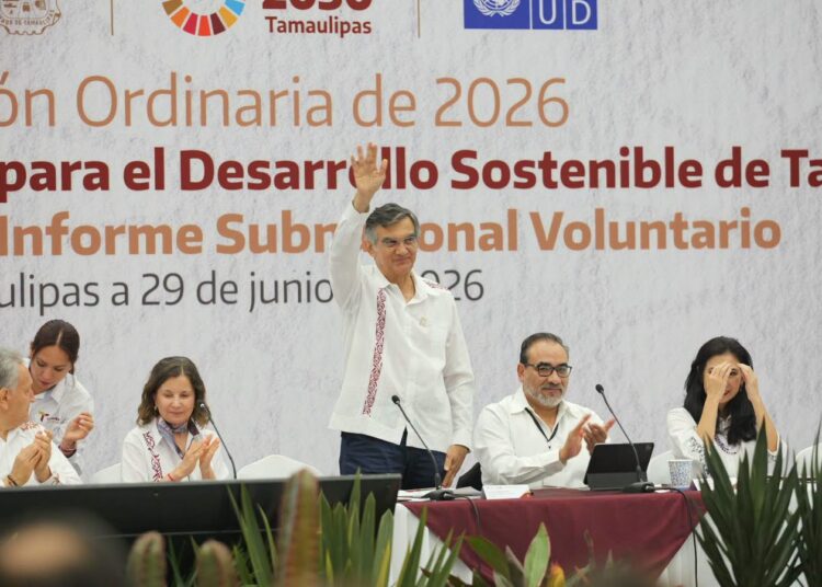 Refrenda Armando Martínez su compromiso con el desarrollo sostenible de Tamaulipas