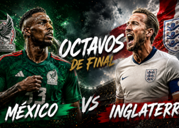 México enfrentará a Inglaterra en Octavos el Mundial