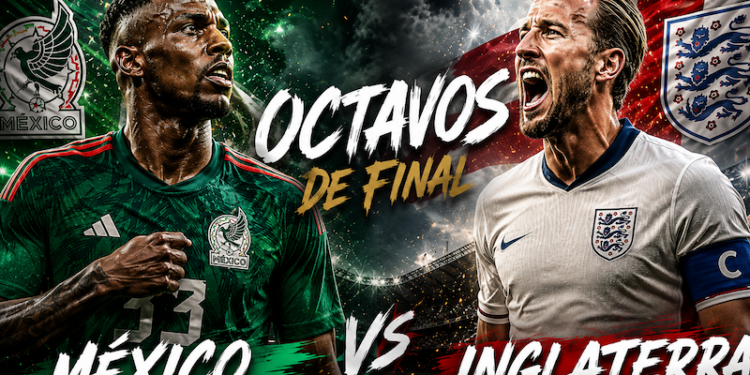 México enfrentará a Inglaterra en Octavos el Mundial