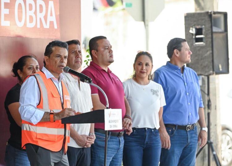 Arranca alcalde Gattás importante obra sanitaria en la Vamos Tamaulipas